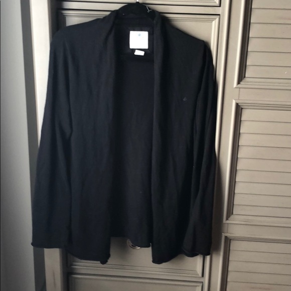 Drapey black Aerie sweater size large - Picture 1 of 3